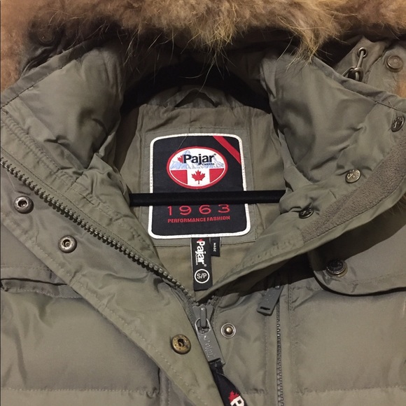 Pajar army green winter jacket - Picture 6 of 8